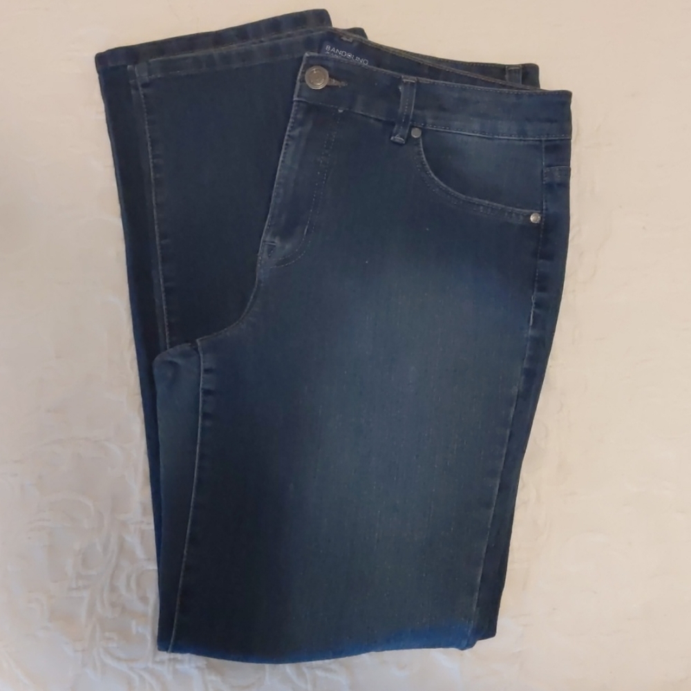 Medium dark wash jeans Size 12.